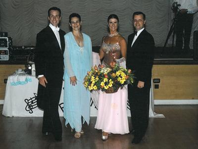 Anton Du Beke and Erin Boag